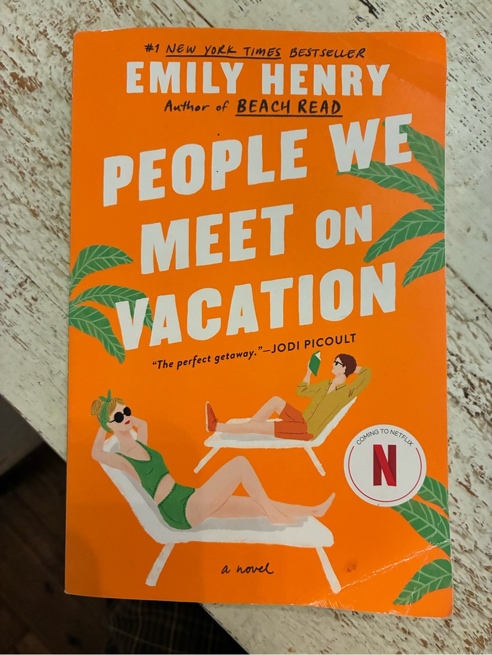 People We Meet on Vacation - Orange Paperback Novel